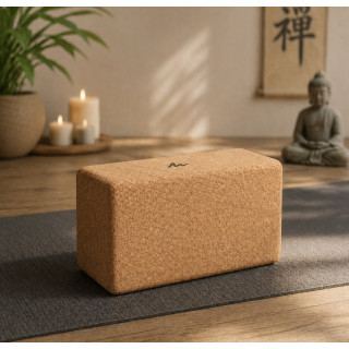 Brique de Yoga en liège naturel